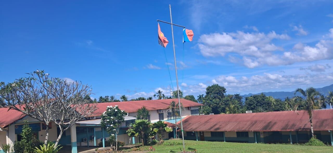 MBPHA campus and flagpole